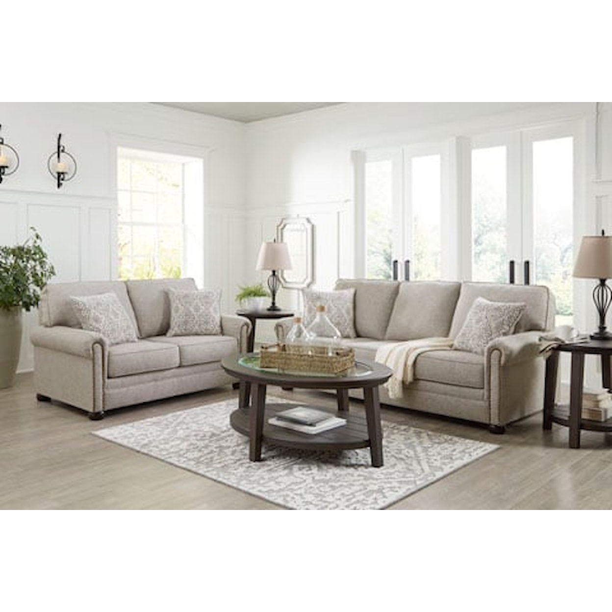 Signature Design by Ashley Gaelon 2-Piece Living Room Set