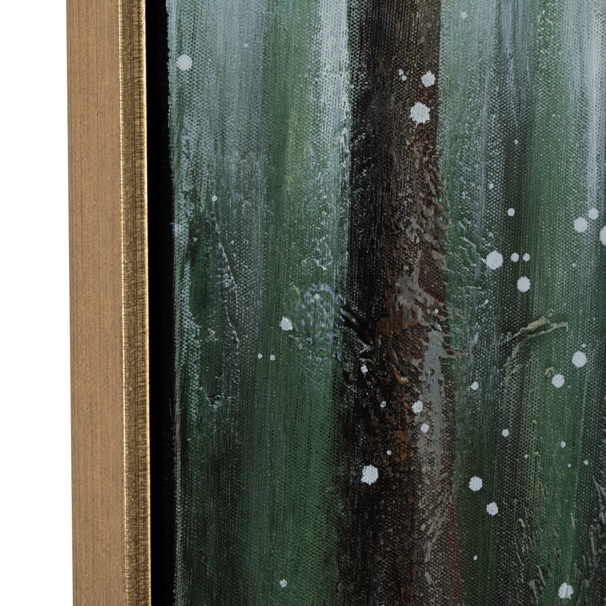 Greenlands Framed Canvas Painting