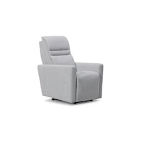Highland Contemporary Swivel Glider Power Recliner with Power Headrest and Lumbar