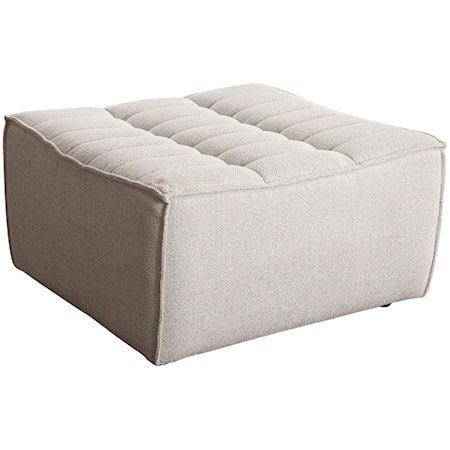 Scooped Seat Ottoman