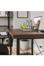 homestyles Merge Contemporary Desk with Monitor Stand and Cord Management Tray