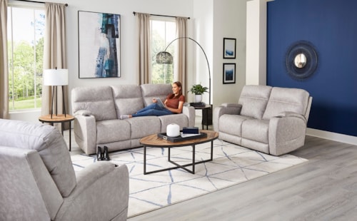 3-pc. Complete Power Reclining Set w/Cupholders and Storage