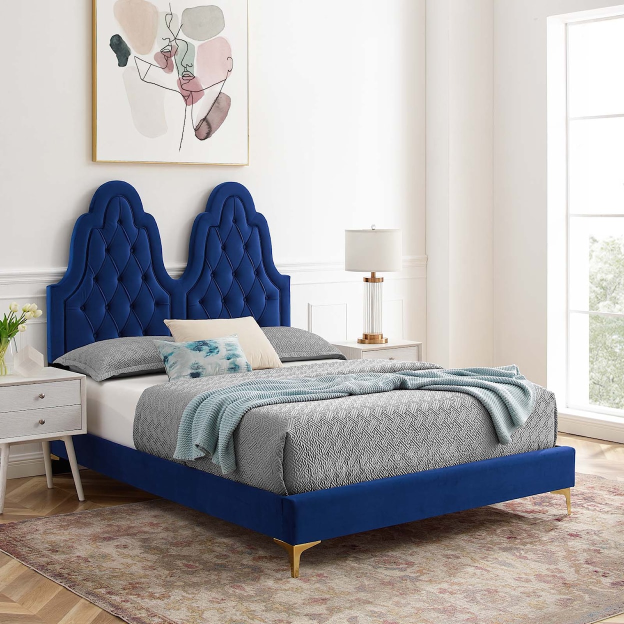 Modway Alexandria King Platform Bed