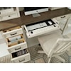 Aspenhome Eileen Single Pedestal Desk+Hutch+Return