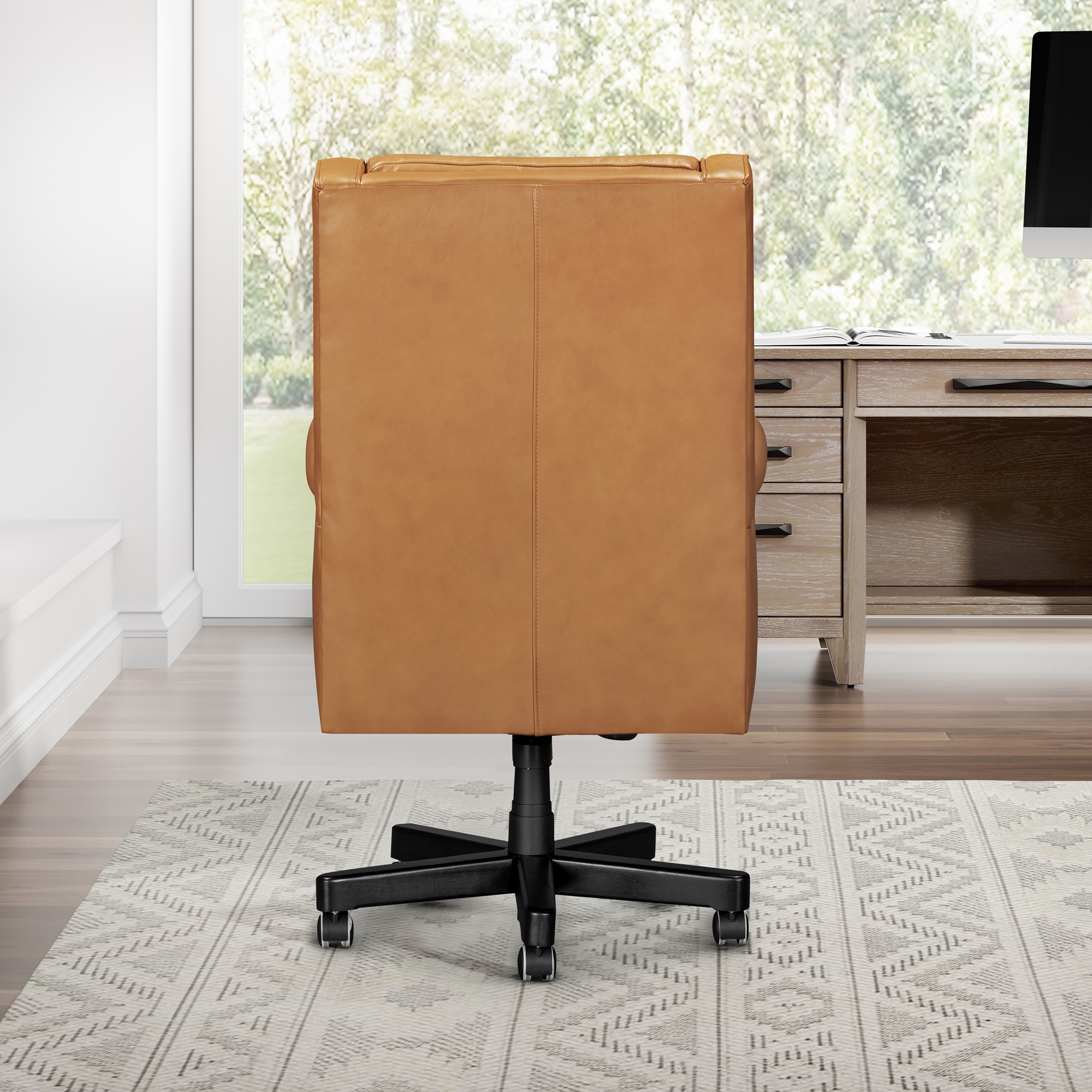 Leather Desk Chair