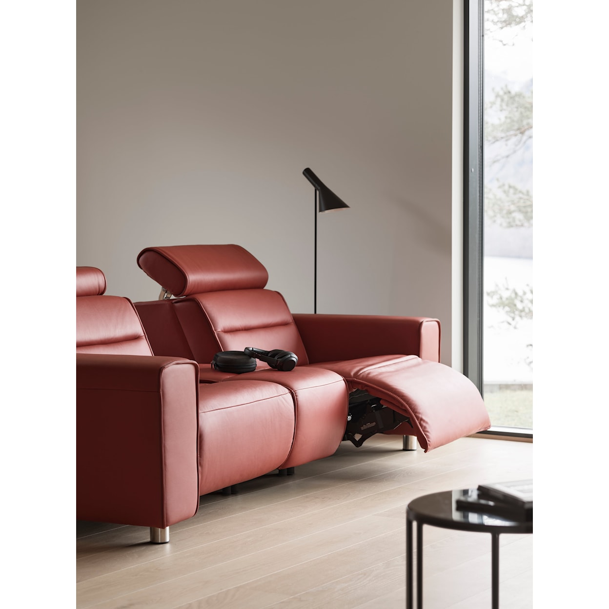 Stressless by Ekornes Emily 2-Seat Power Reclining Sectional