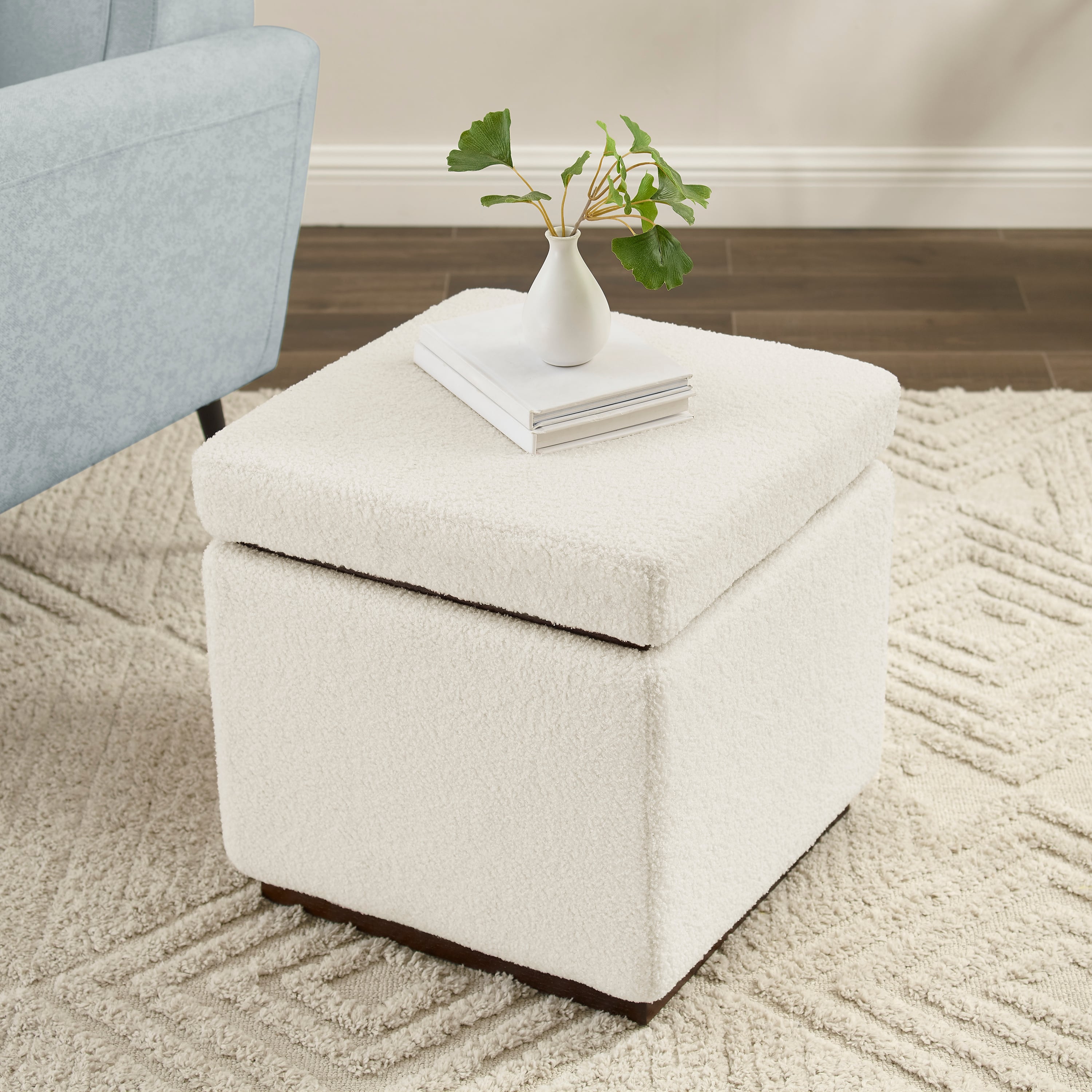 Square Storage Ottoman