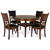 New Classic Gia Dining Table and Chair Set with 4 Chairs