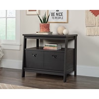 Modern Farmhouse 1-Drawer Lateral File Cabinet with Open Shelf