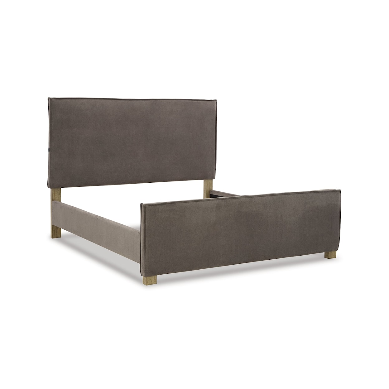 Millennium Krystanza King Upholstered Panel Bed