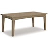 StyleLine Hyland wave Outdoor Coffee Table