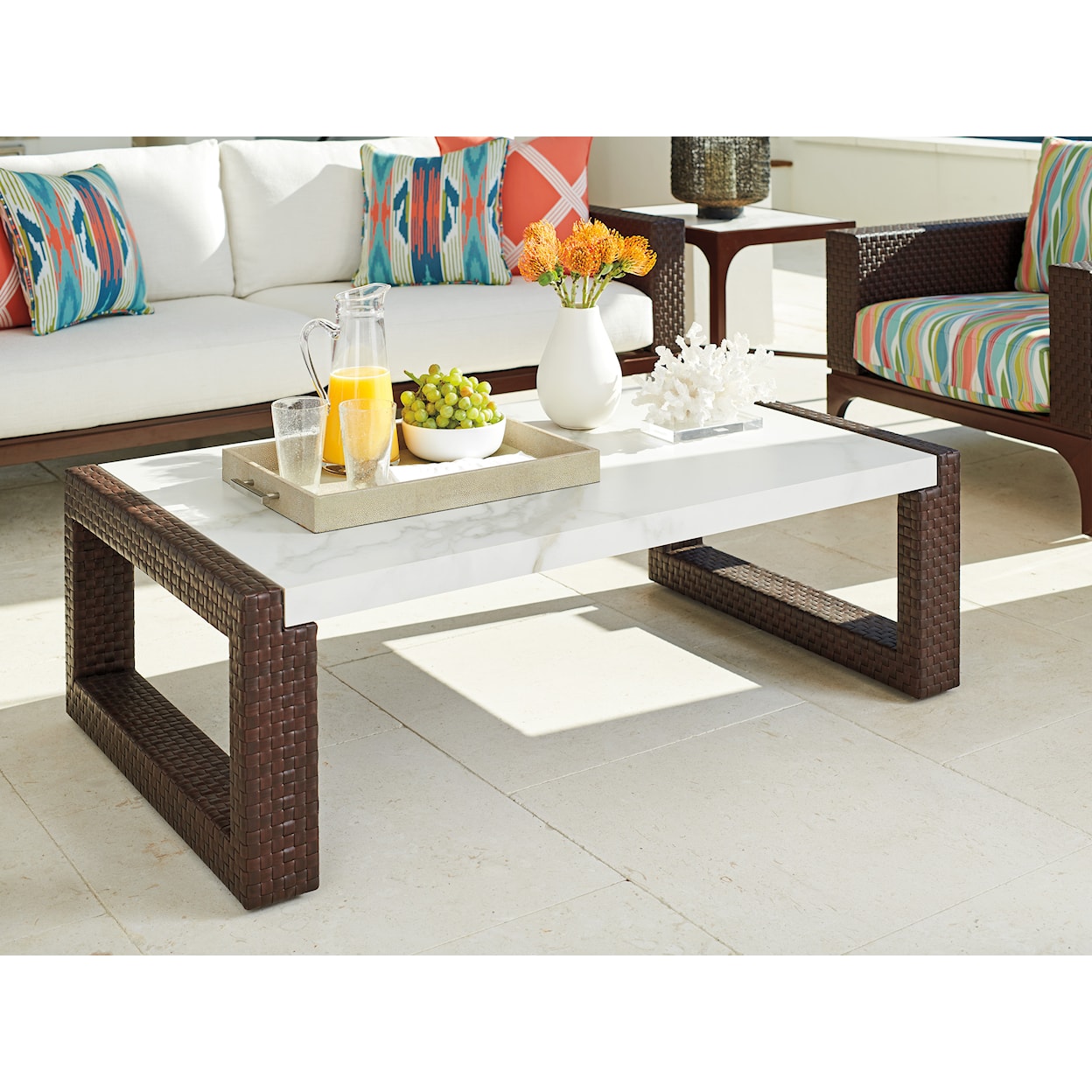 Tommy Bahama Outdoor Living Abaco Rectangular Cocktail Table