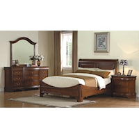 Traditional 4-Piece California King Bedroom Set