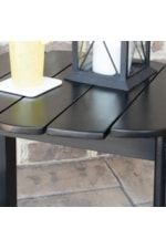 Linon Adirondack Transitional End Table