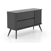 Contemporary 2-Drawer Buffet