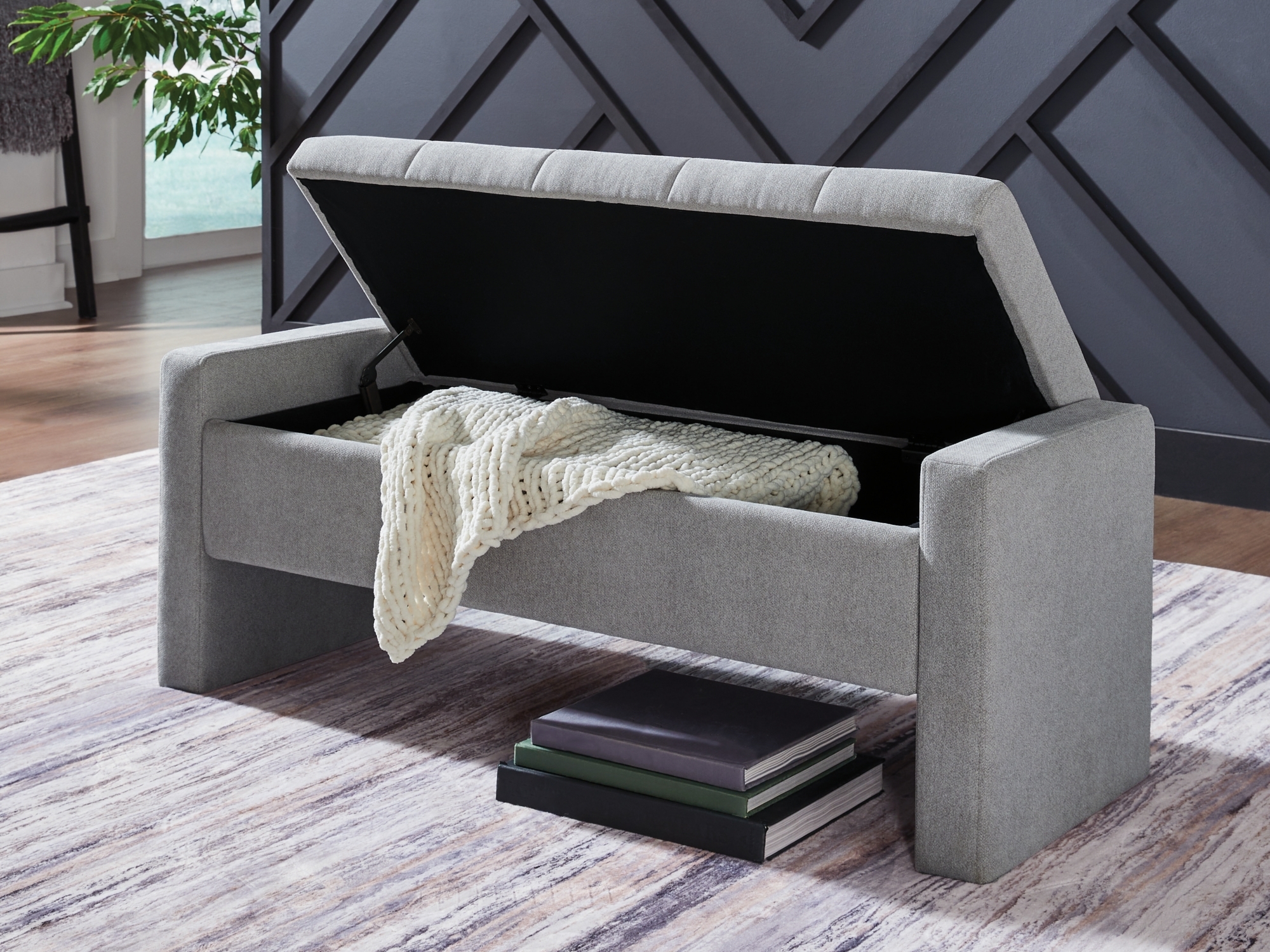 Signature Design by Ashley Akselman Storage Bench