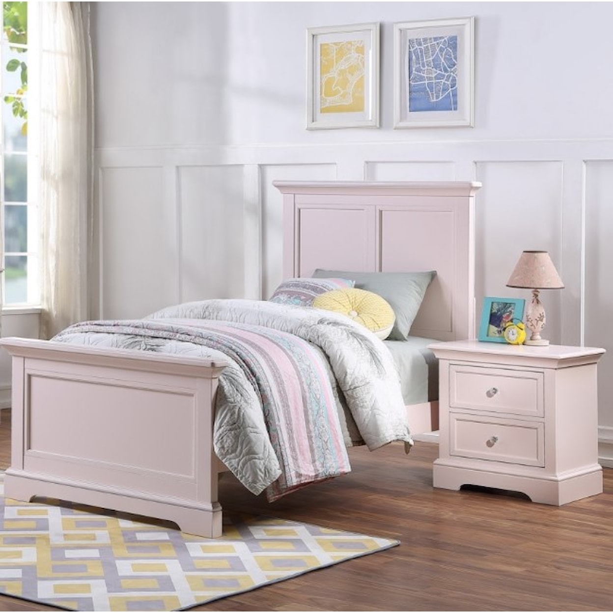 Winners Only Jewel Twin Panel Bed