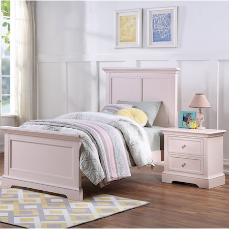 Twin Panel Bed