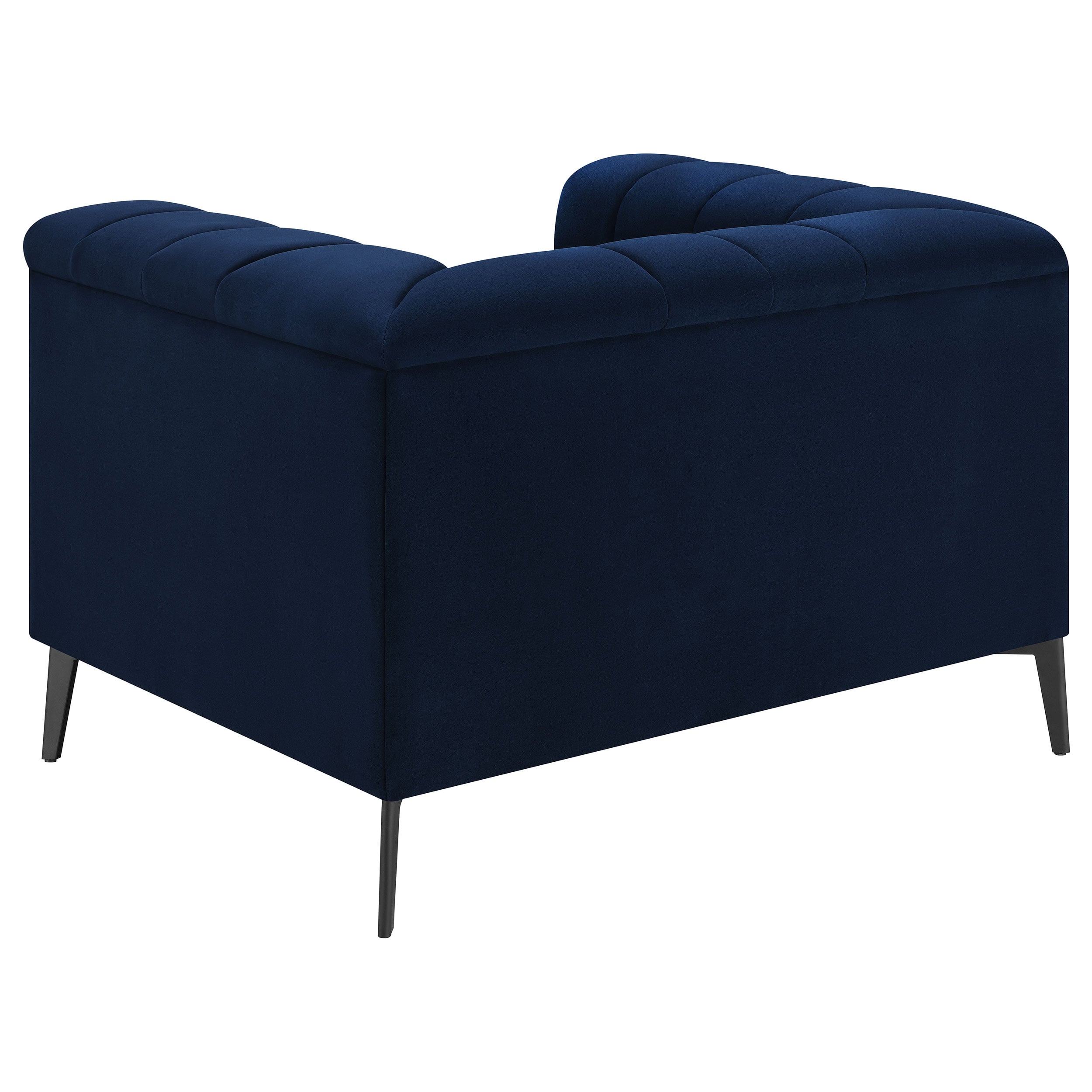 Coaster Chalet Chalet Tuxedo Arm Tufted Chair