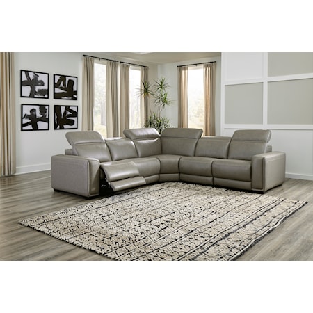 Power Reclining Sectional