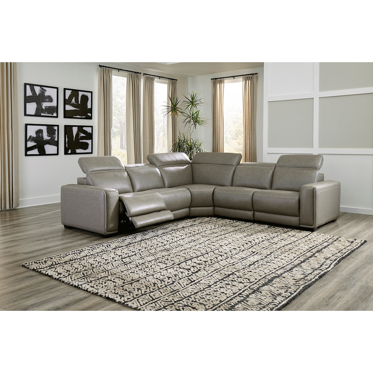 Ashley Furniture Signature Design Correze Power Reclining Sectional