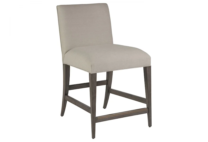 Cohesion Madox Upholstered Low Back Counter Stool by Artistica at Baer's Furniture