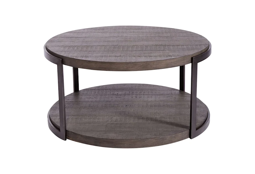 Modern View Round Cocktail Table by Freedom Furniture at Ruby Gordon Home