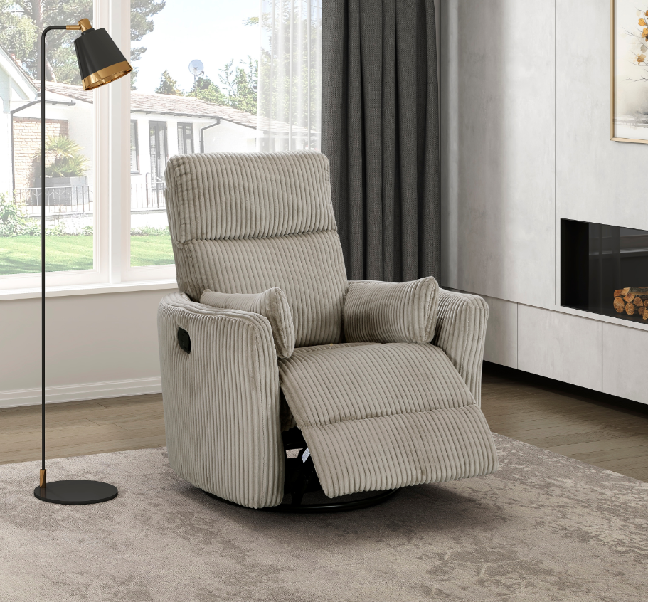 Homelegance Traverse Manual Swivel Glider Recliner
