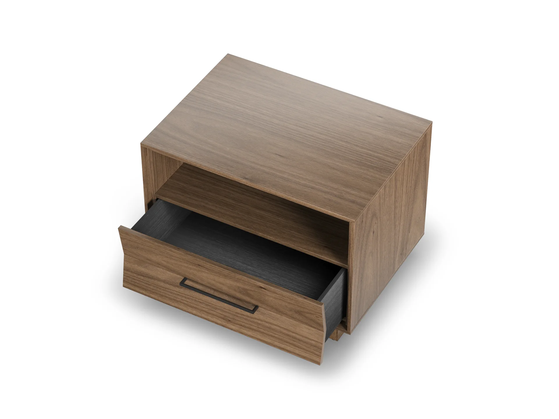 28" Single-Drawer Nightstand w/Sliding Top