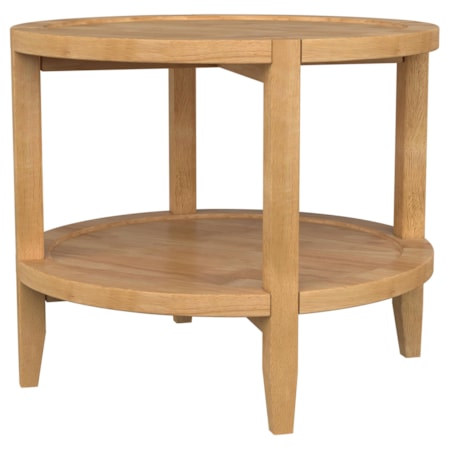 Camillo Side End Table Maple