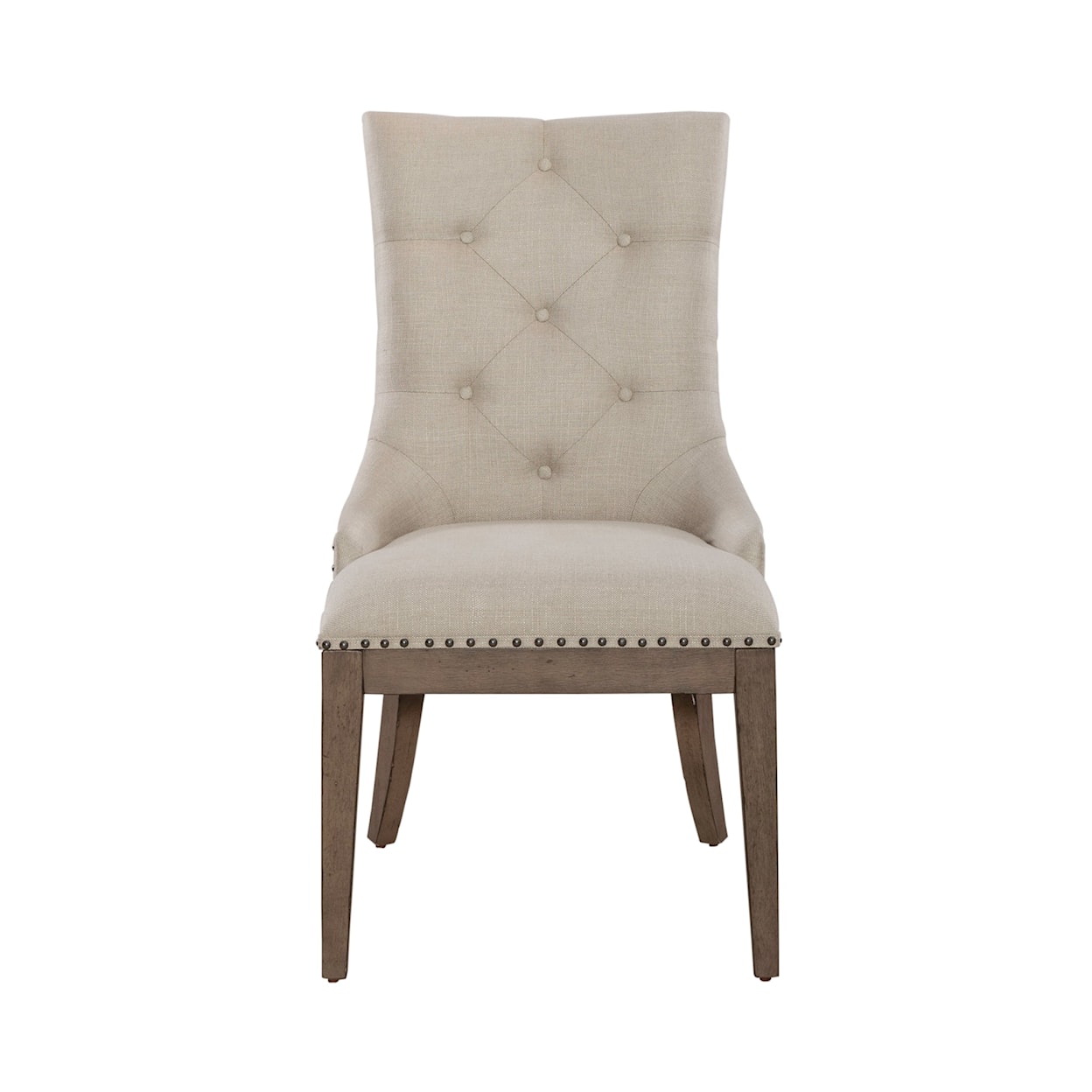 Liberty Furniture Americana Farmhouse Upholstered Sheltered Side Chair