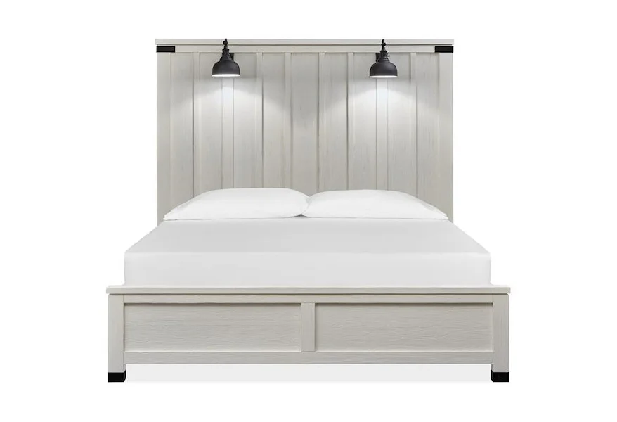Harper Springs Bedroom Queen Panel Bed by Magnussen Home at Stoney Creek Furniture 