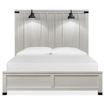 Queen Panel Bed