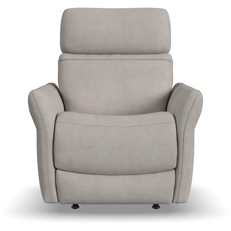 Casual Zero Gravity Power Recliner with Headrest, Lumbar, Heat and Massage