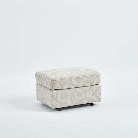 Rounded Casual Ottoman