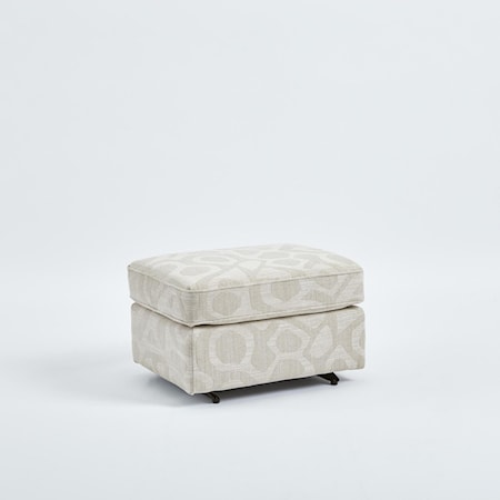 Rounded Casual Ottoman