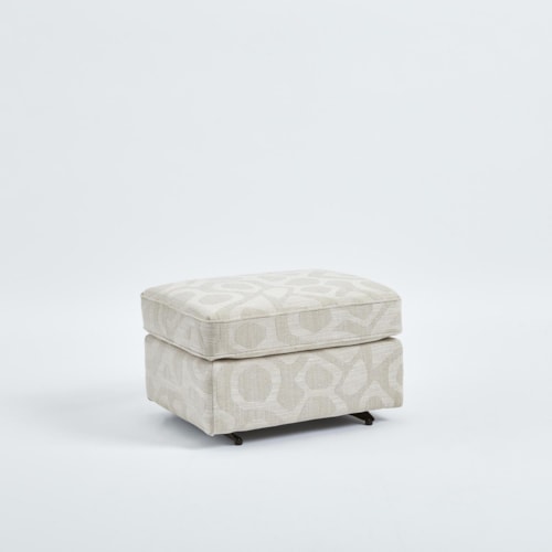Smooth Rounded Casual Ottoman