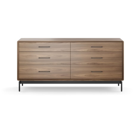 BDI LINQ 9185 WL Contemporary 5-Drawer Bedroom Chest | Belfort