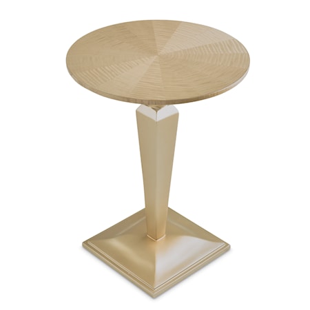 Round Pedestal Tea Table