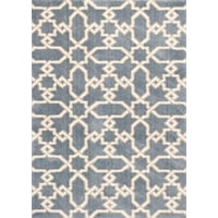 5'3" X 7'7" Slate Blue Manor Area Rug