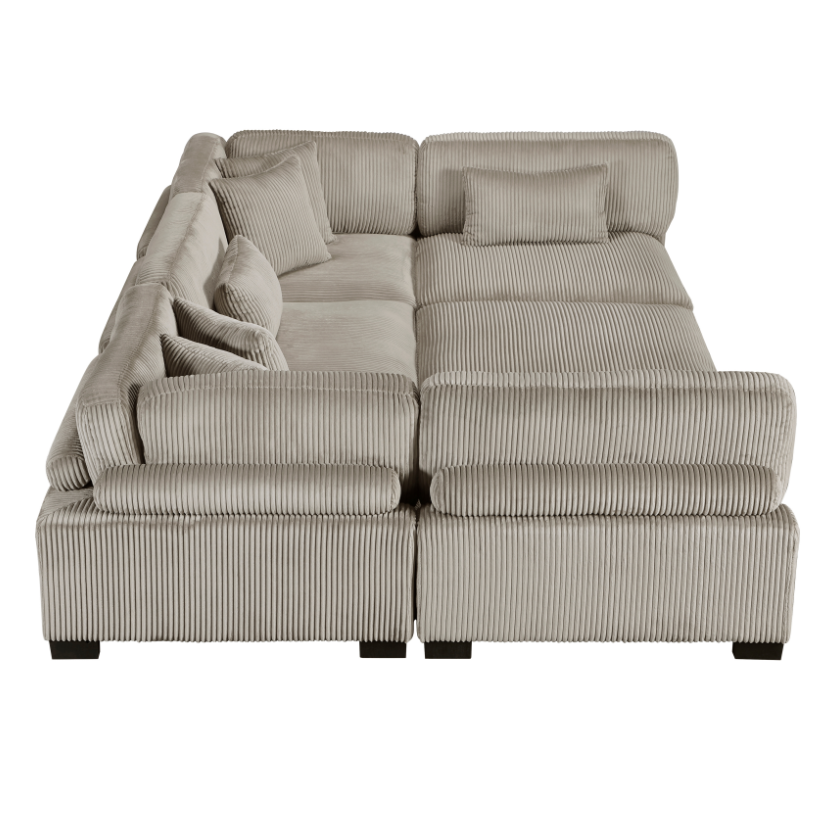 Homelegance Traverse 6-Piece Sectional Sofa
