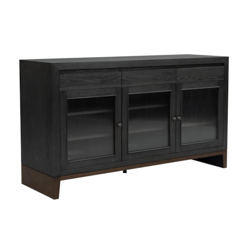 Contemporary Buffet with Adjustable Shelving