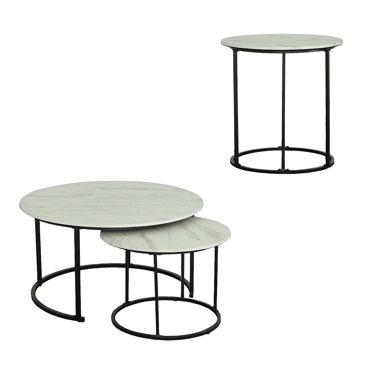 Progressive Furniture Domini Nesting Cocktail Table