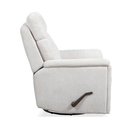 Refined Swivel Gliding Recliner