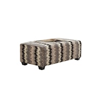 Kyle Transitional Cocktail Ottoman
