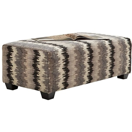 Kyle Transitional Cocktail Ottoman