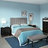 Accentrics Home Fashion Beds Full, Queen Upholstered Headboard and Bench