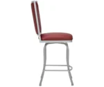 Wesley Allen MORRISON Swivel With Back, No Arms Counter Stool