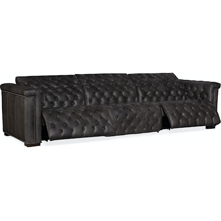 Power Leather Motion Sofa