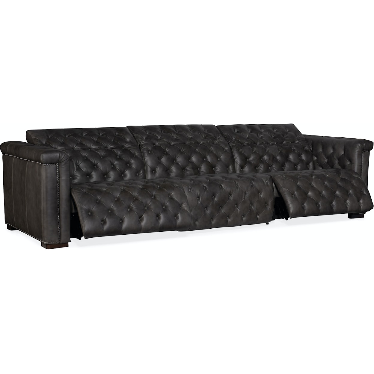 Hooker Furniture Savion Power Leather Motion Sofa